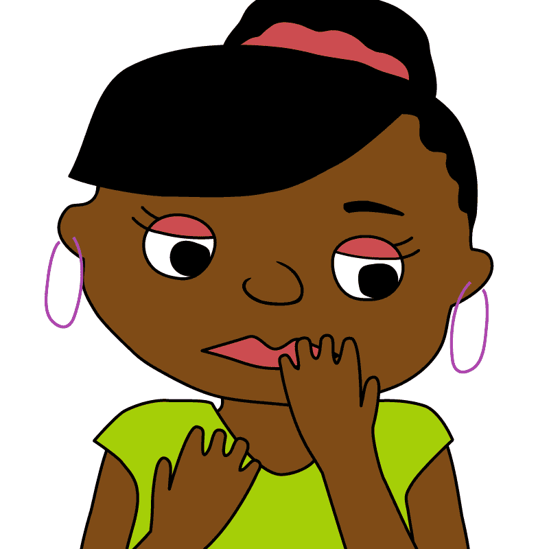 Mukadzi achinetseka.