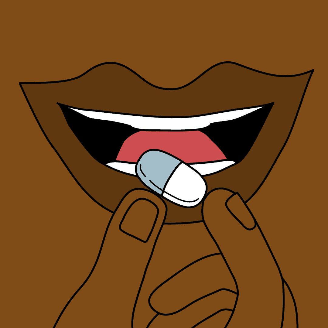 Mukanwa uri kumwa ART.